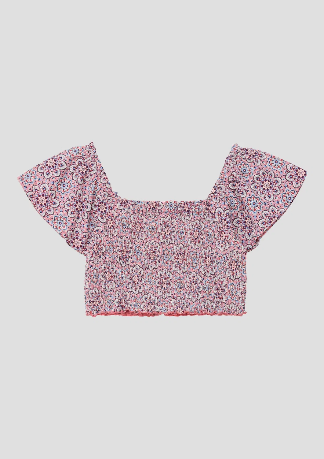 T-Shirt с принтом, s.Oliver, альтроза — фото 2