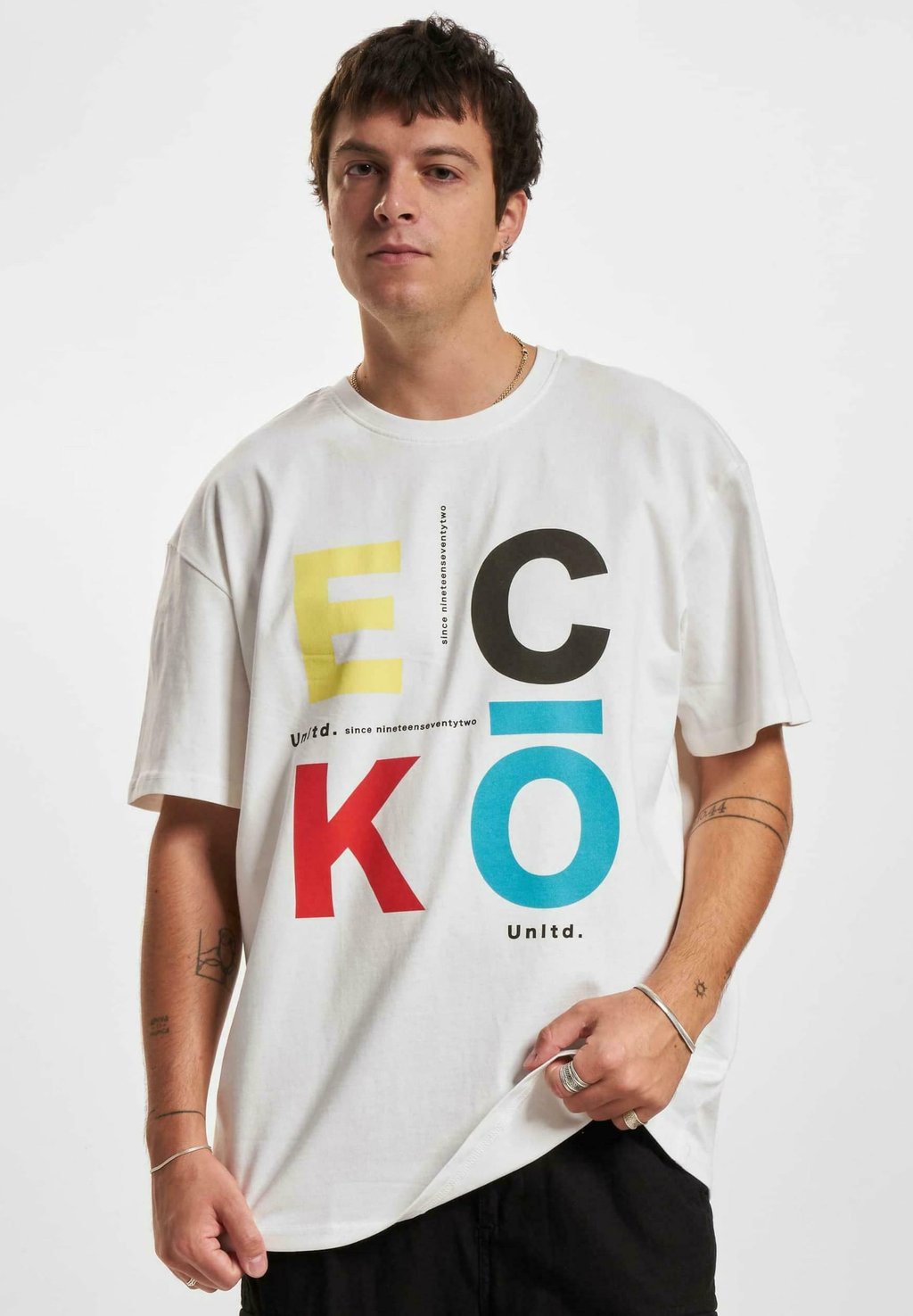 

Футболка с принтом WESTLAKE ecko unltd., белый