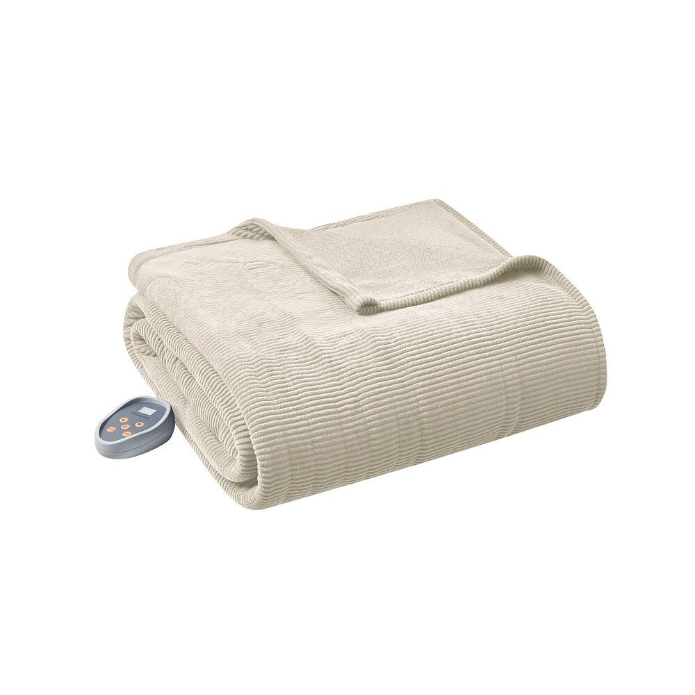 

Beautyrest Electric Micro Fleece Ultra Soft Одеяло с подогревом, цвет Taupe