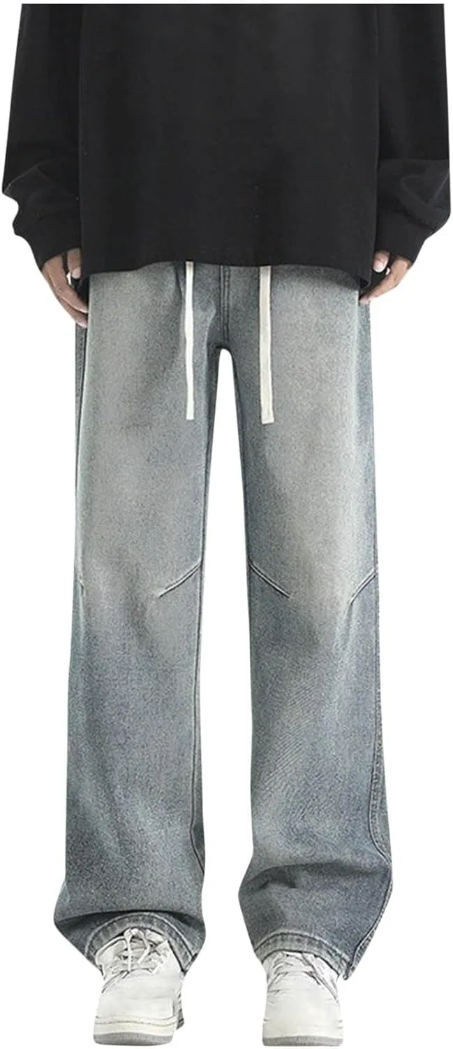 Джинсы свободные Men's Lounge, синие