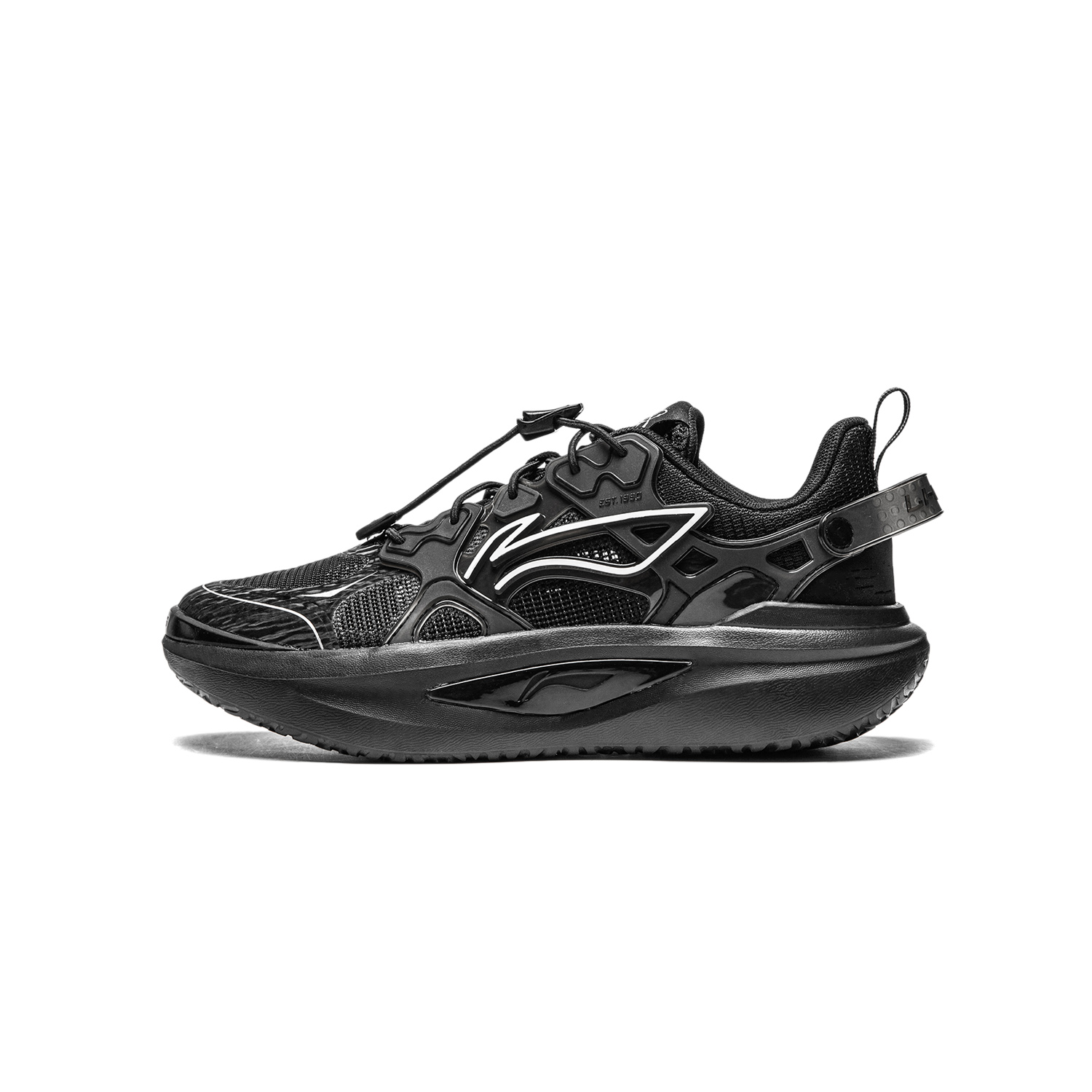 

LINING YOUNG Кроссовки для бега Star Cushioning Rebound Low-top для детей, черные, для подростков