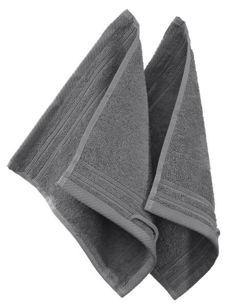 

Мини-полотенца Erwin Müller 2er-Pack 108616, 30x1x30 см, антрацитовый