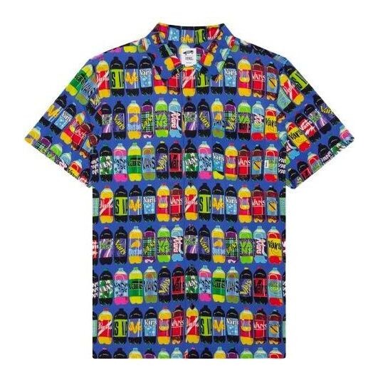 

Рубашка x fergus all over print rayon short sleeve shirt 'multi-color' Vans, мультиколор