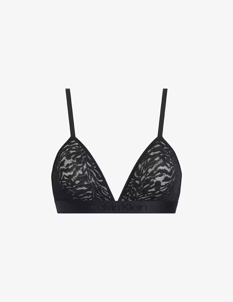

Бюстгальтер без подкладки Calvin Klein, черный