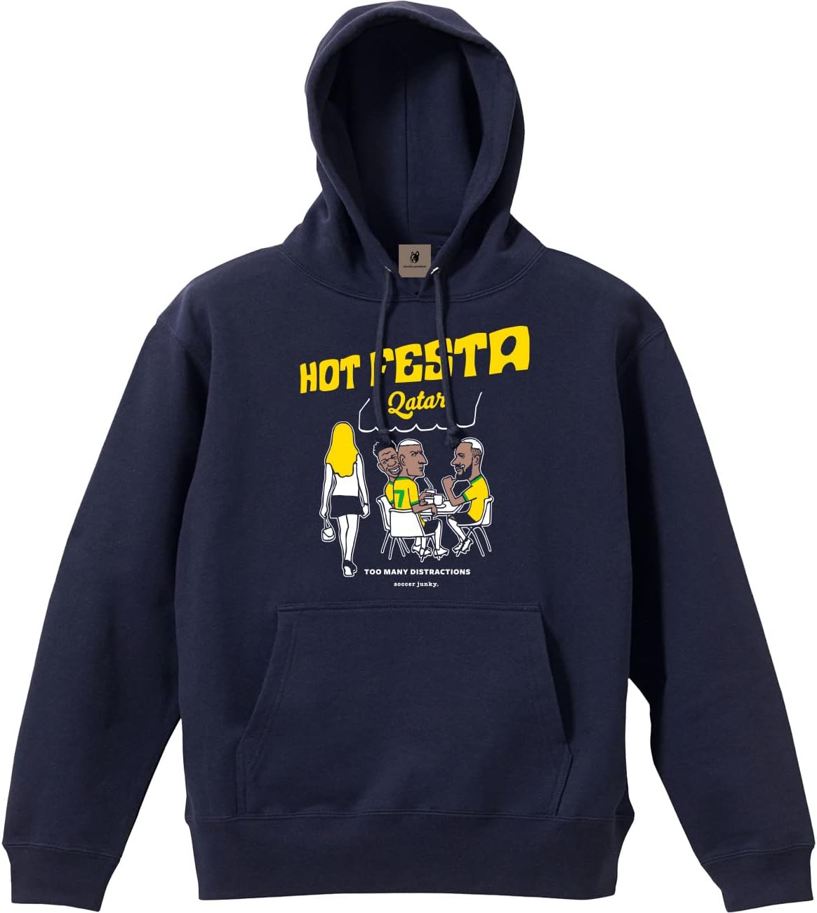 

Толстовка и толстовка Soccer Junkie Soccer Junky, темно-синий