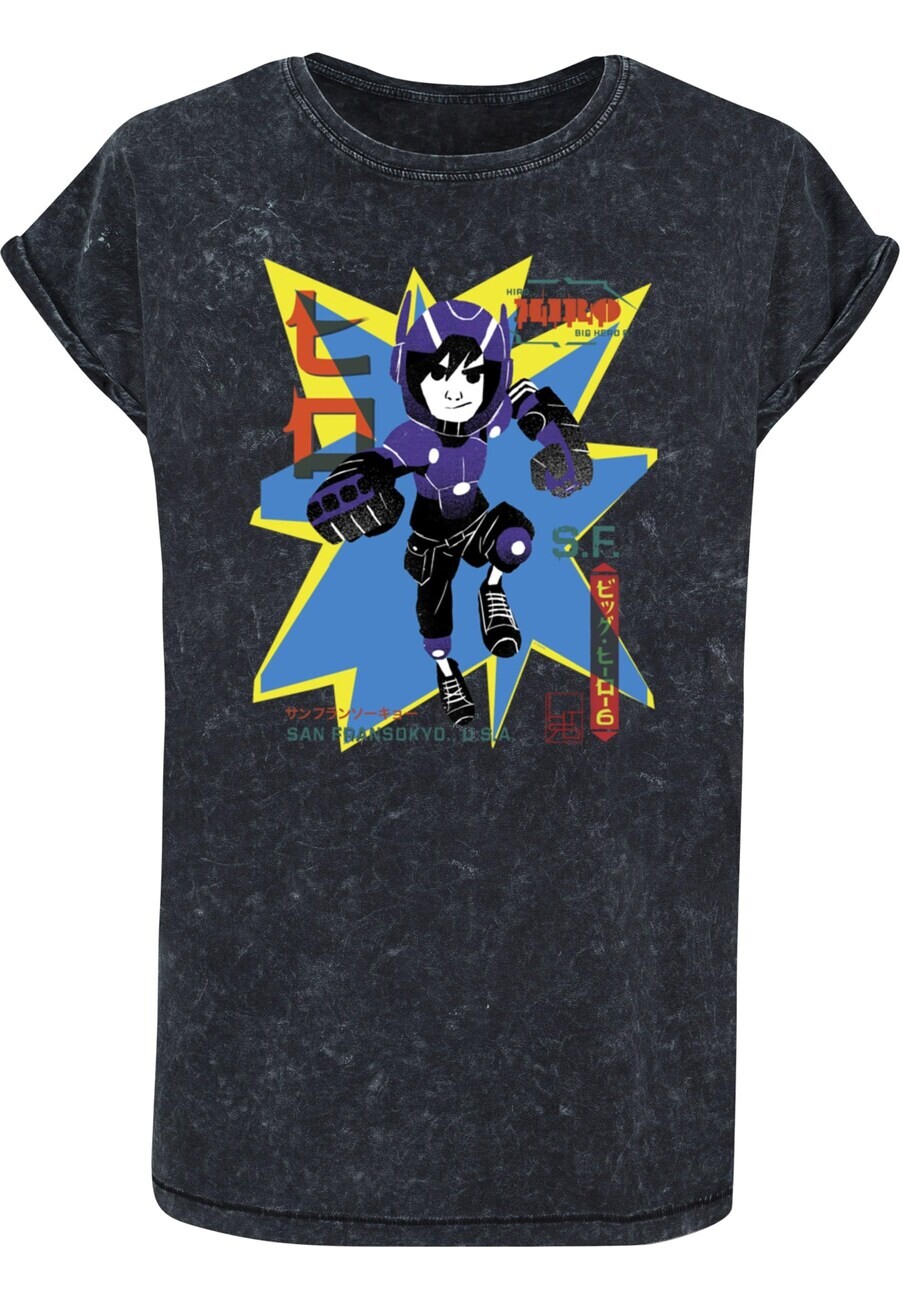 

Футболка ABSOLUTE CULT Shirt Big Hero 6 - Hiro Manga, антрацит