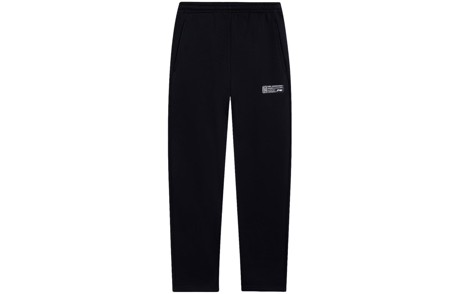

Трикотажные спортивные брюки LiNing Sports Life Collection черные мужские A