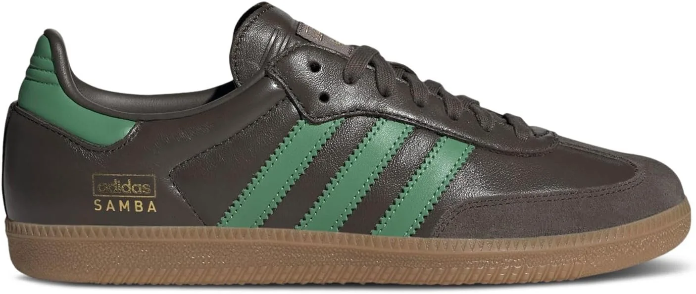 Мужские кроссовки Adidas Originals Samba, оливково-зеленый