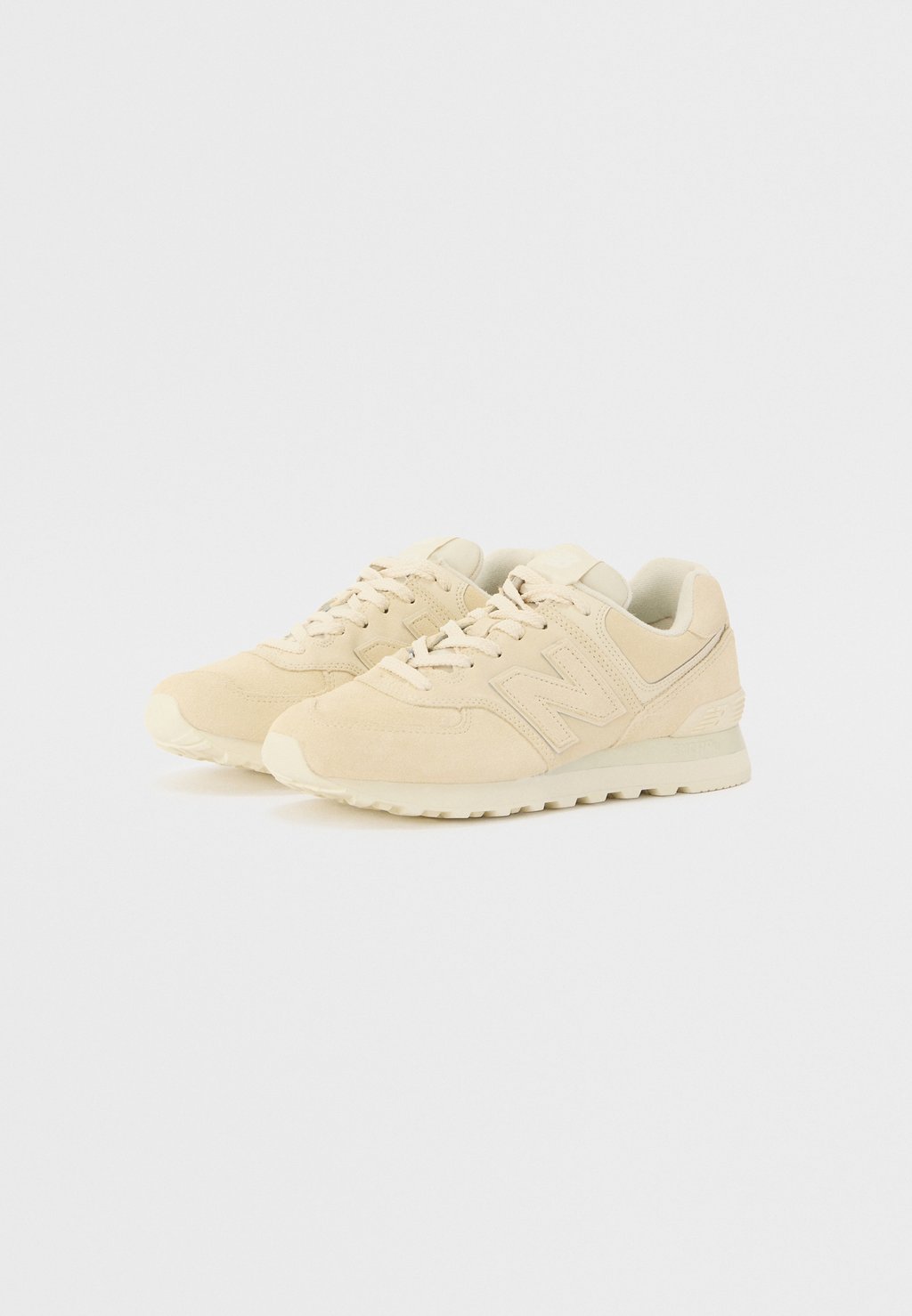 Кроссовки U574 New Balance, бежевый — фото 2