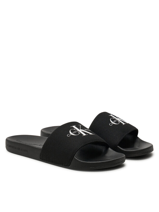 Шлепанцы Calvin Klein Jeans Slide Monogram Wn YW0YW01835, черный — фото 2