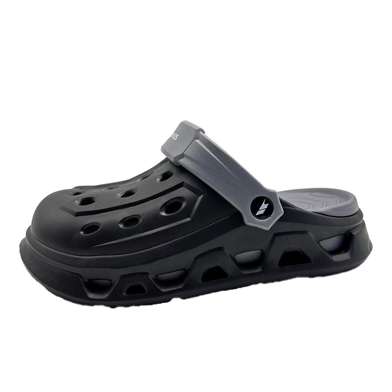 

TRESPASS Клоги мужские черно-серые, цвет Black Gray