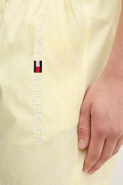 Плавки мужские в полоску Tommy Hilfiger, желтый — фото 4