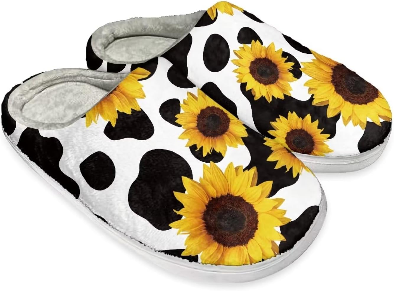 

Тапочки STUOARTE для женщин и мужчин, мягкие теплые домашние тапочки, для дома и улицы, плюшевые, с противоскользящей подошвой, на удобной подошве, белый/желтый