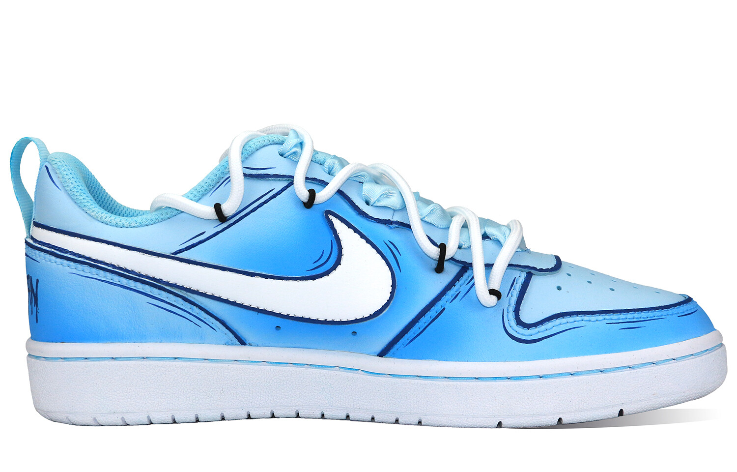 

Женские кроссовки для скейтбординга Nike Court Borough Low, Sky Blue