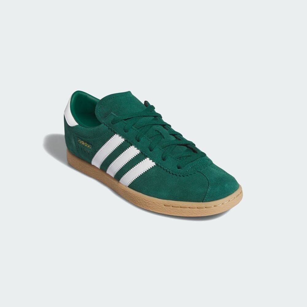 Кроссовки Adidas STADT, цвет College Green/White/Gold Metallic — фото 4
