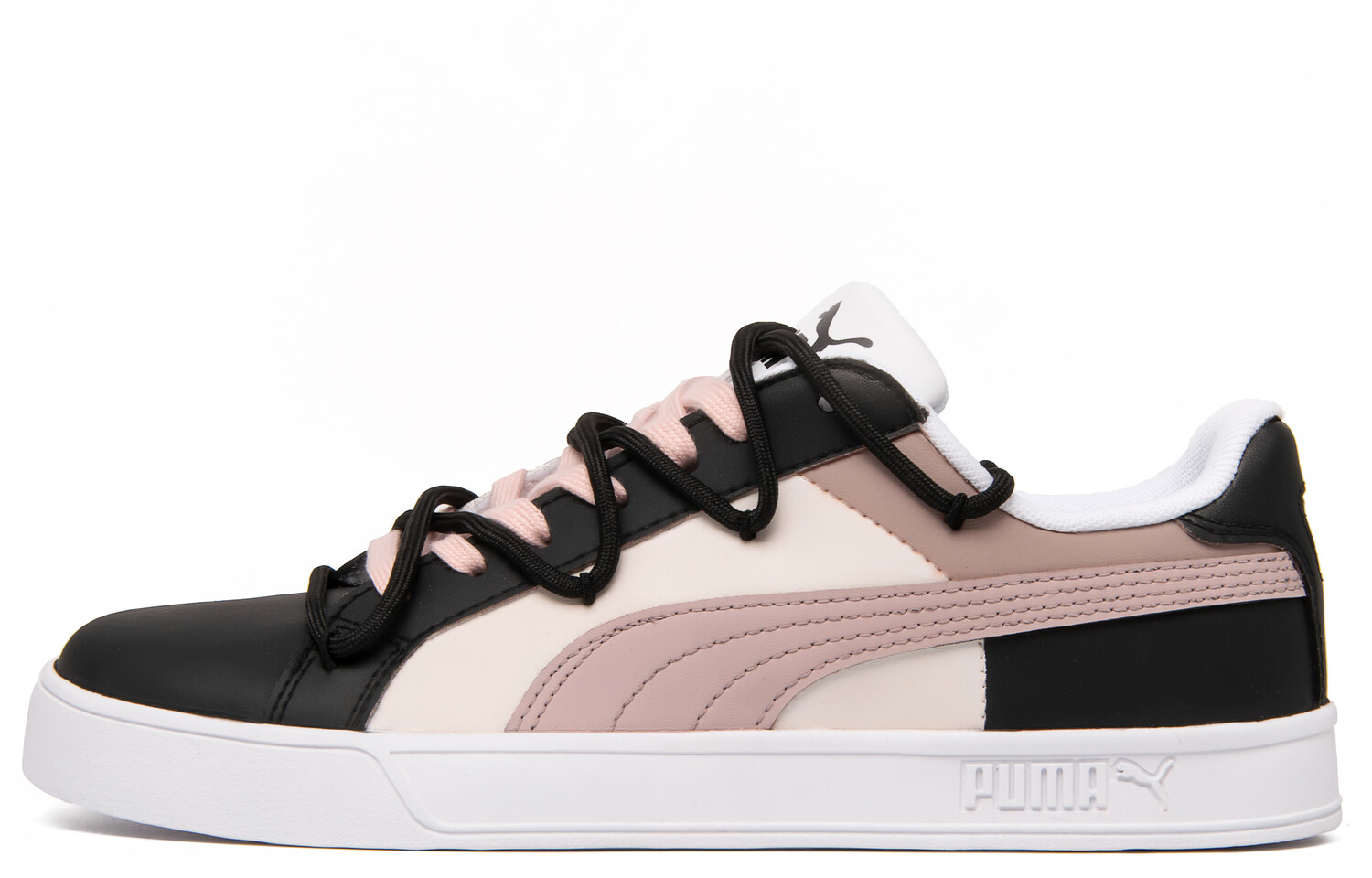 

Кроссовки Puma Skateboarding Shoes Unisex Low-top Black/pink/white, черный