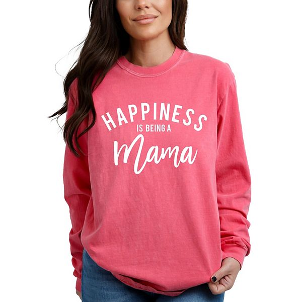 

Футболка с длинным рукавом Happiness is being a mama Simply Sage Market, Crunchberry, Зеленый, Футболка с длинным рукавом Happiness is being a mama Simply Sage Market, Crunchberry