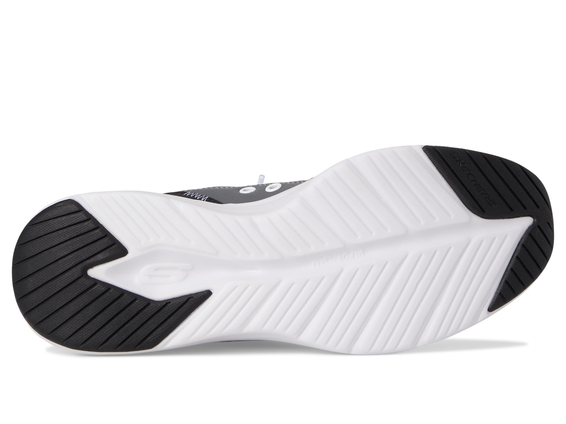 Кроссовки SKECHERS Vapor Foam Hands Free Slip-Ins, цвет White Black — фото 3
