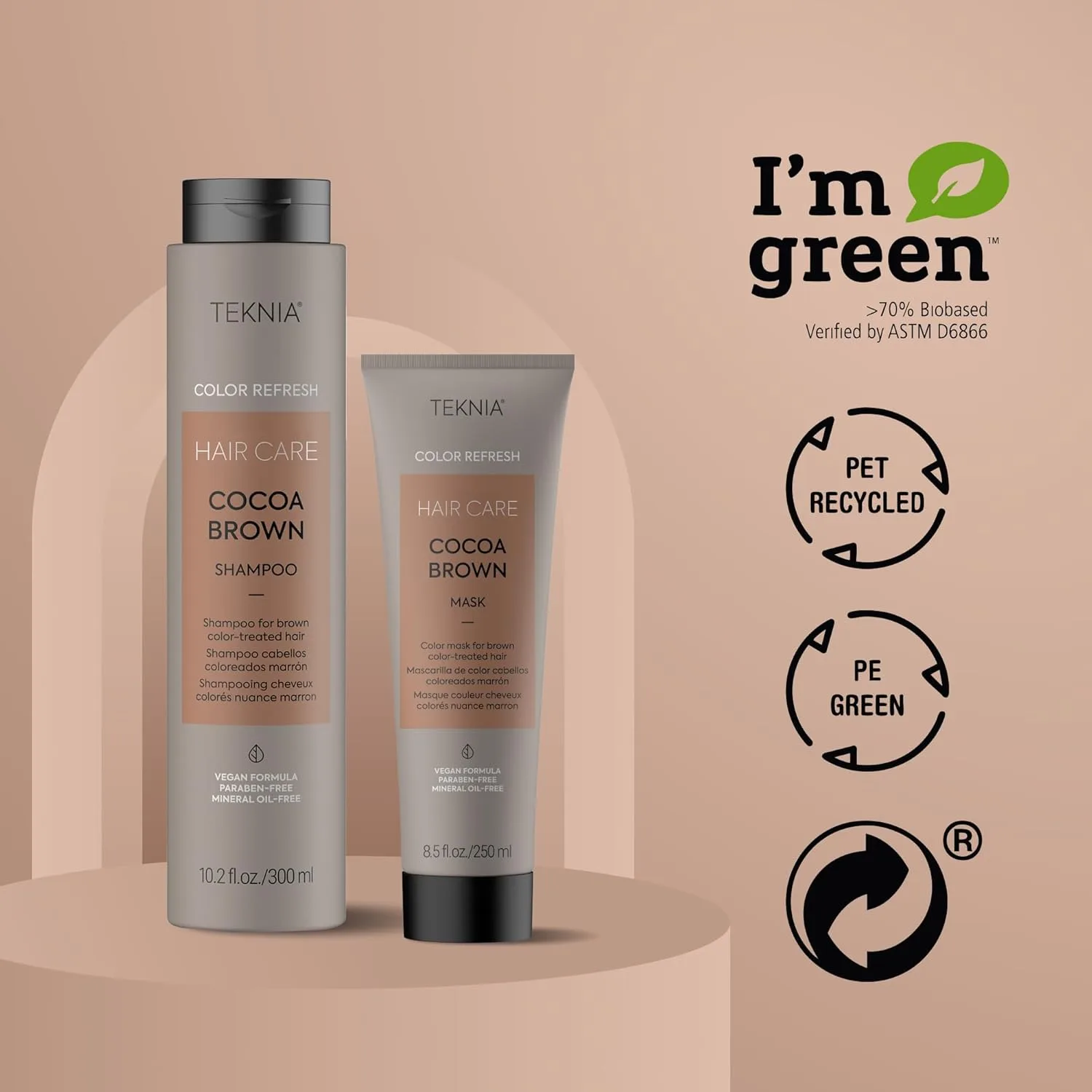 Маска для волос LAKMÉ Teknia Color Refresh, маска для окрашивания волос., Cocoa Brown — фото 4