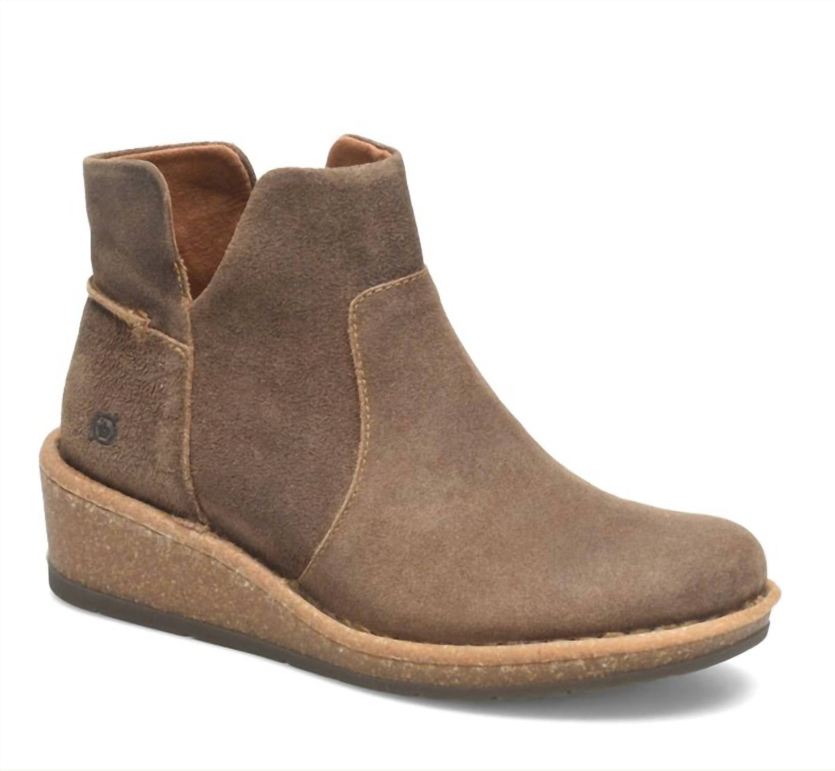 Женские ботильоны Viv Wedge Bootie в цвете Taupe Born, Taupe