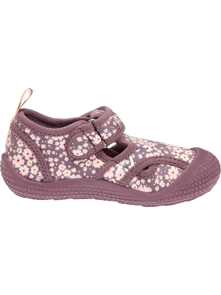 Босоножки с узором Playshoes, лиловый — фото 2