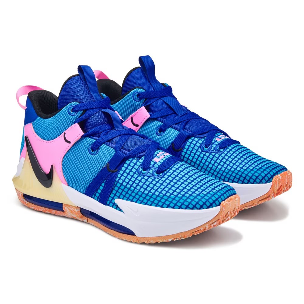 

Баскетбольная обувь Lebron witness vii big kid Nike, синий