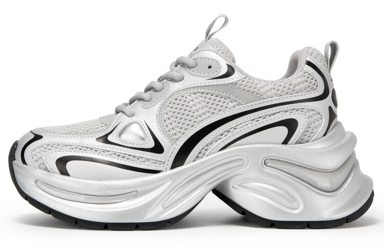

Кроссовки C°BANNER Chunky Sneakers Women's Low-top, серый