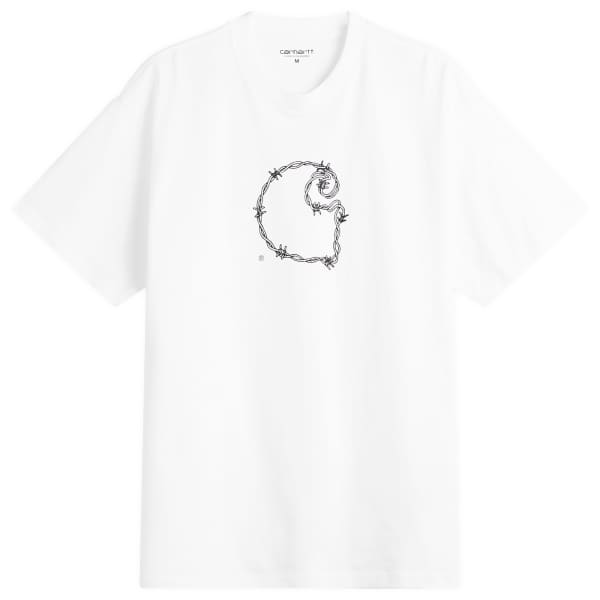 

Футболка с изображением колючей проволоки Carhartt Wip, белый