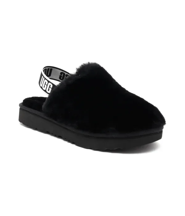 Кожаные домашние туфли K FLUFF YEAH CLOG Ugg, черный