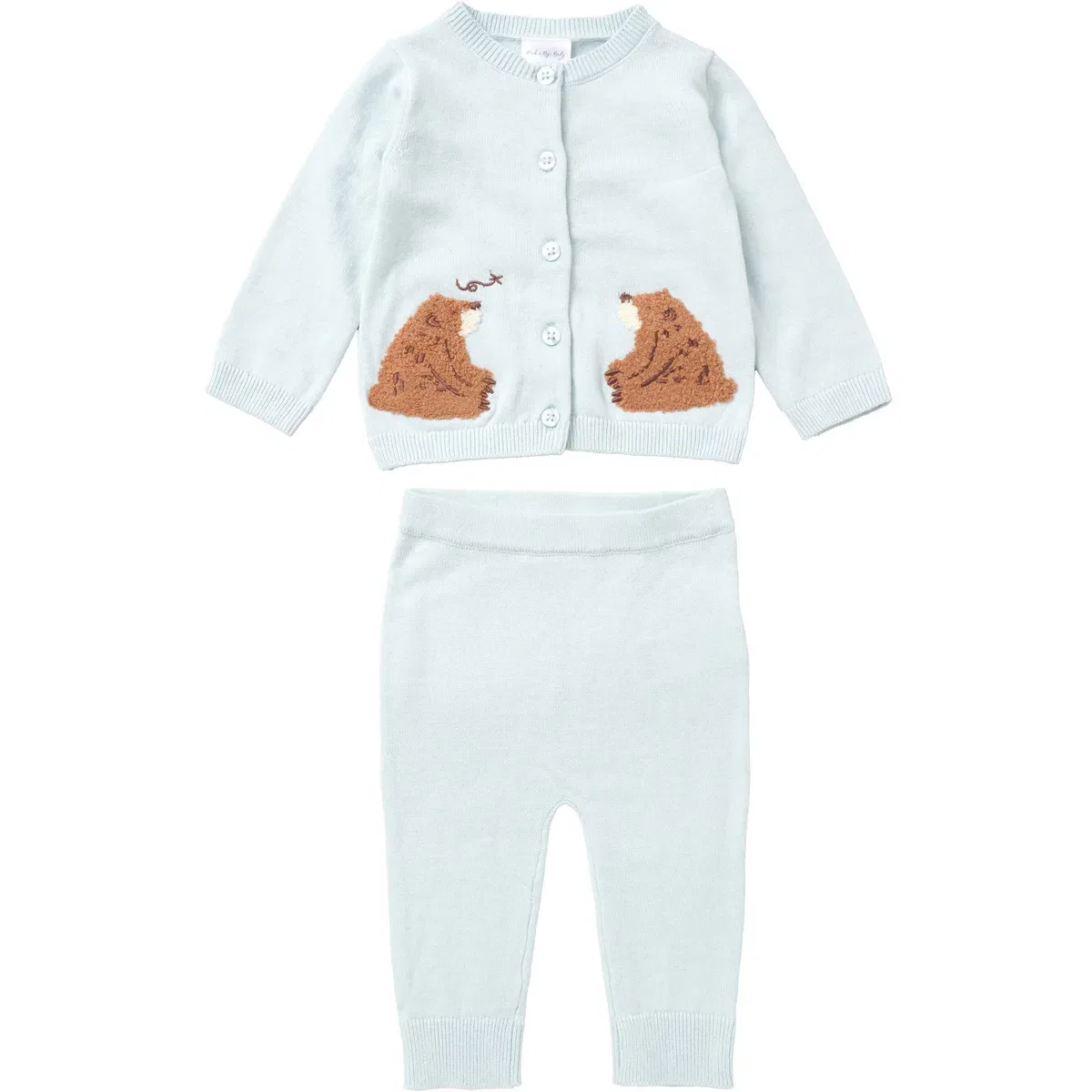 Утепленная куртка-джемпер, Rock a Bye Baby Boutique, синий