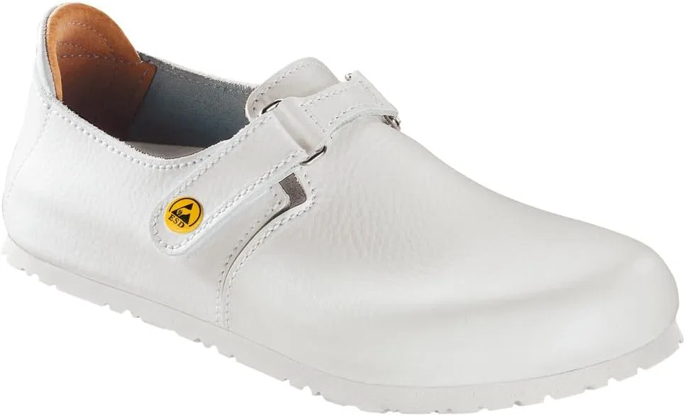 BIRKENSTOCK Linz ESD Geschlossener Сабо Fußbettwolbungen, белый