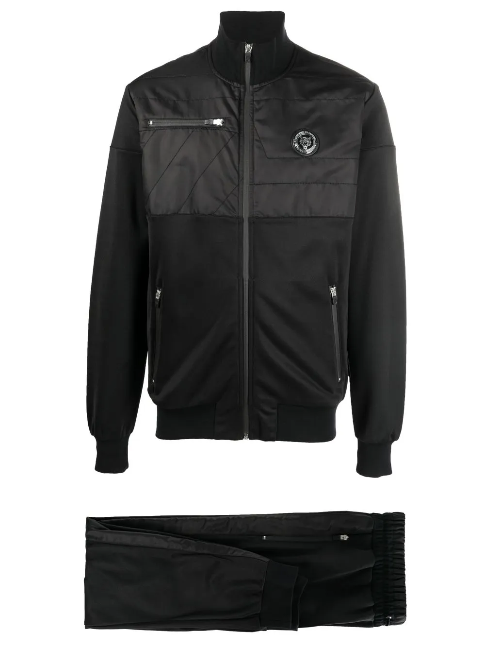 

Спортивный костюм с логотипом Plein Sport, черный