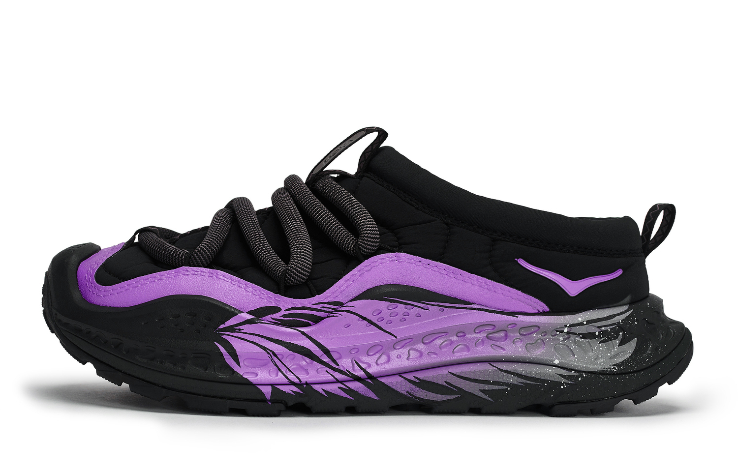 HOKA ONE ONE Повседневные кроссовки Ora Primo мужские низкие черные/фиолетовые — фото 3