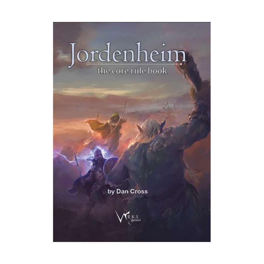 

Jordenheim Core Rule Book, Jordenheim RPG, твердый переплет