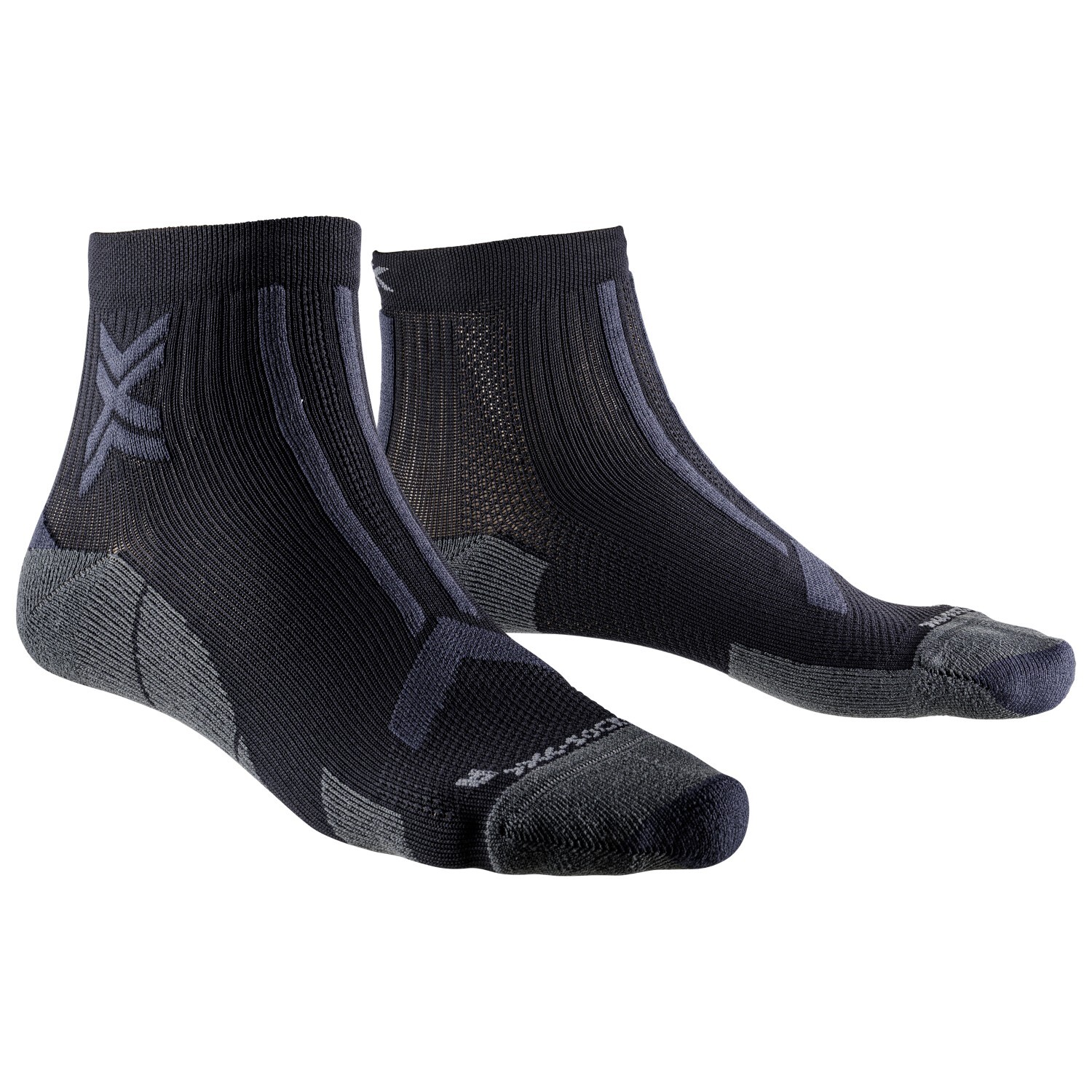 

Носки для бега X-Socks Trail Run Discover Ankle, цвет Black/Charcoal