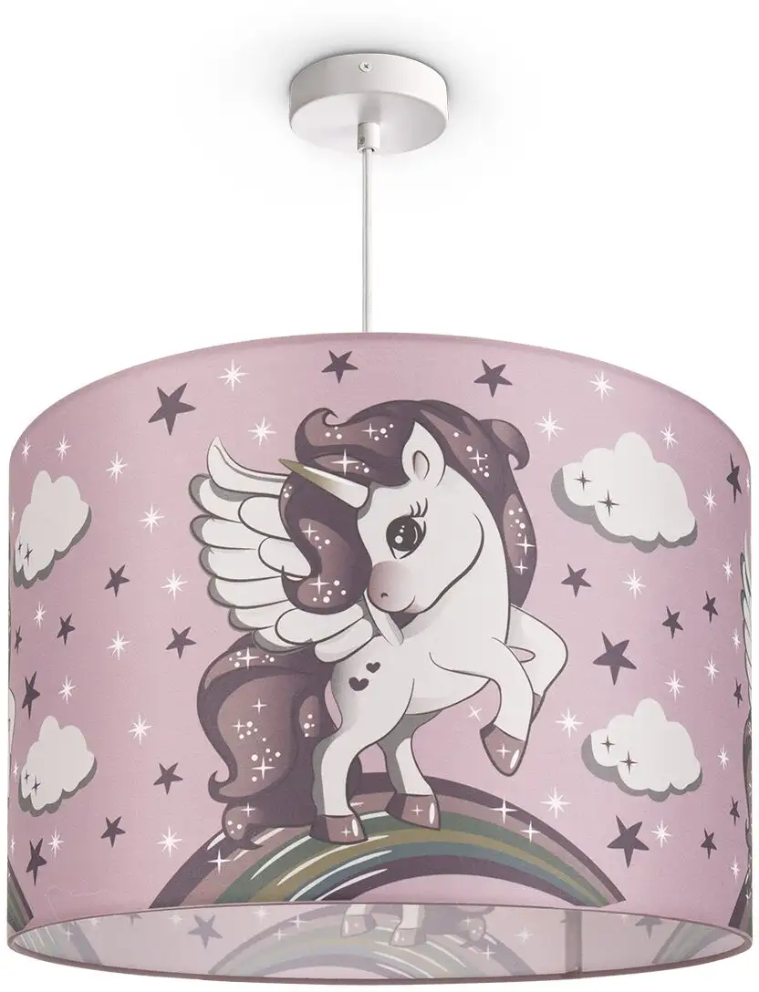 

Подвесной светильник Paco Home Cosmo 213 E27, розовый