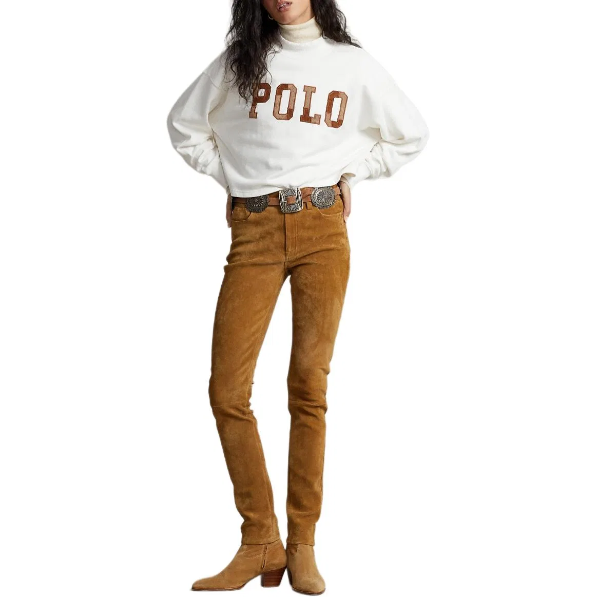 Свитшот женский SS25 Polo Ralph Lauren, White — фото 3