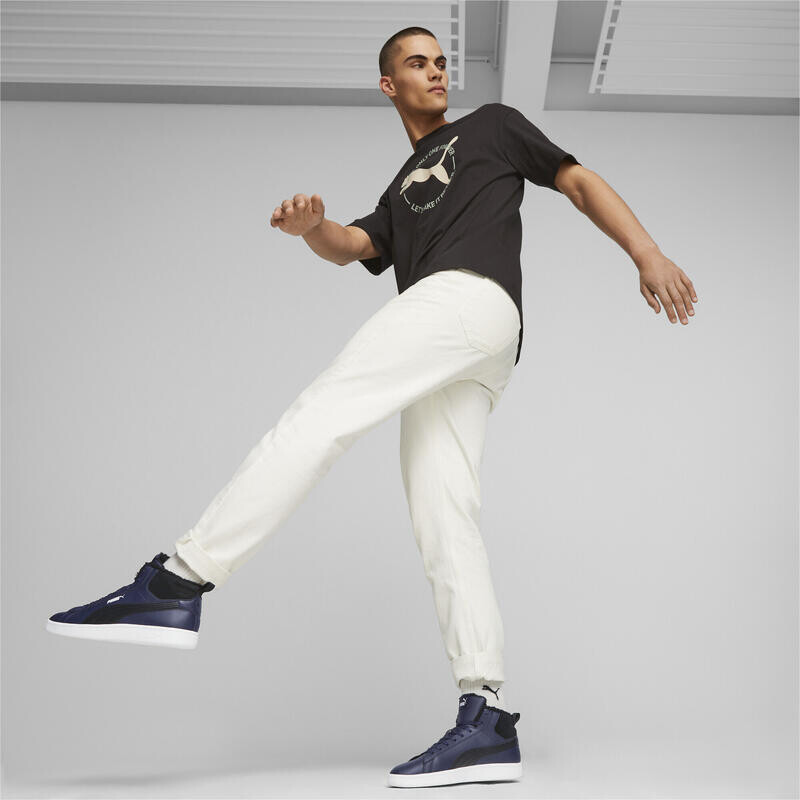 Кроссовки Puma, цвет dunkelblau/weiss/blau — фото 3