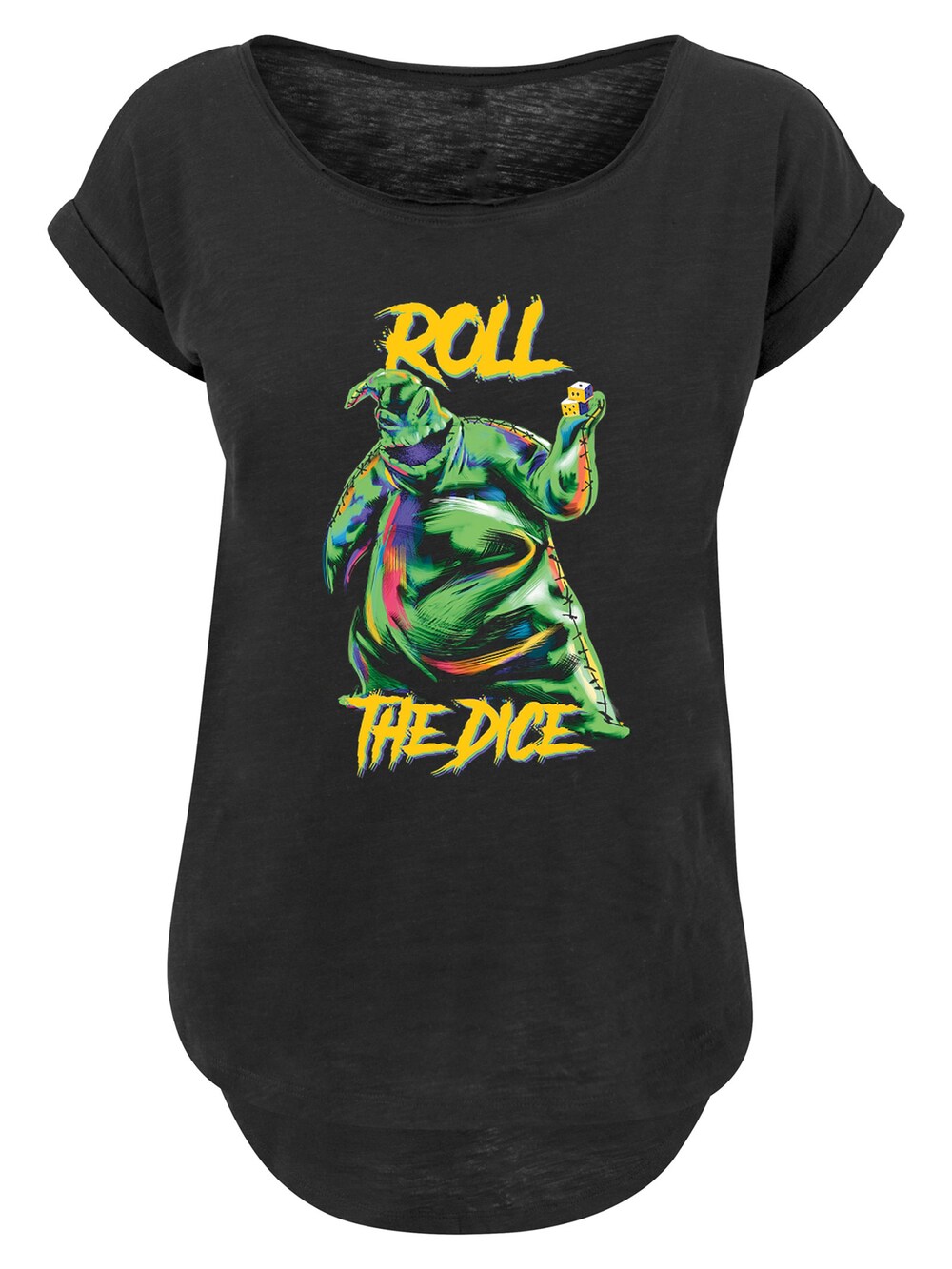 

Рубашка F4Nt4Stic The Nightmare Before Christmas Oogie Boogie Roll the Dice, черный