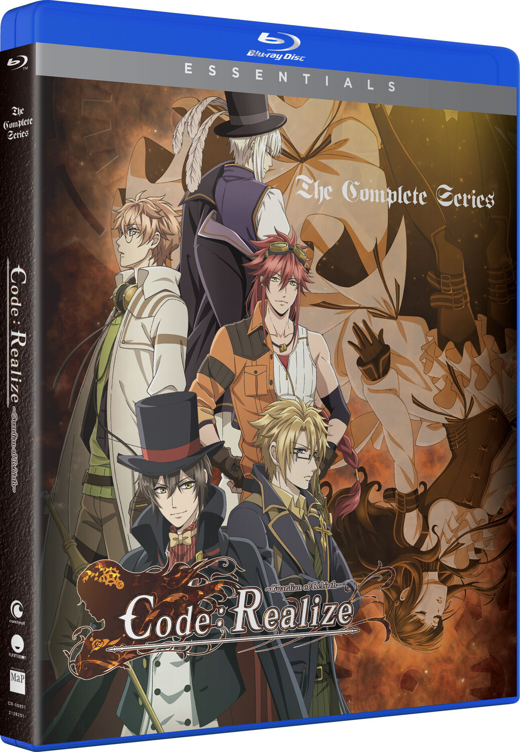 

Blu-Ray диск Code:Realize Guardian of Rebirth - The Complete Series - Essentials - Blu-ray