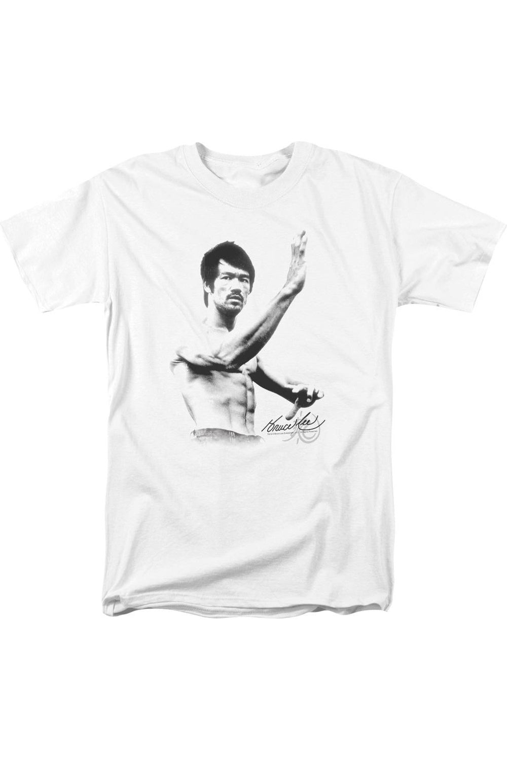 

Футболка с коротким рукавом для взрослых Bruce Lee Serenity Gildan, белый