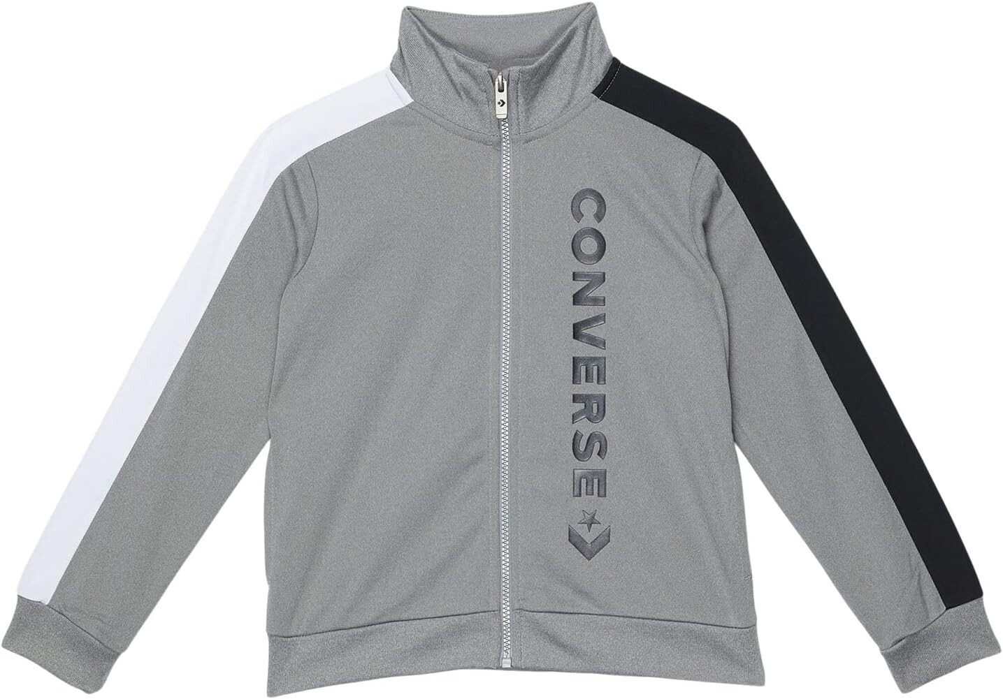 

Куртка Converse Asymmetrical Color-Block Jacket, цвет Dark Grey Heather