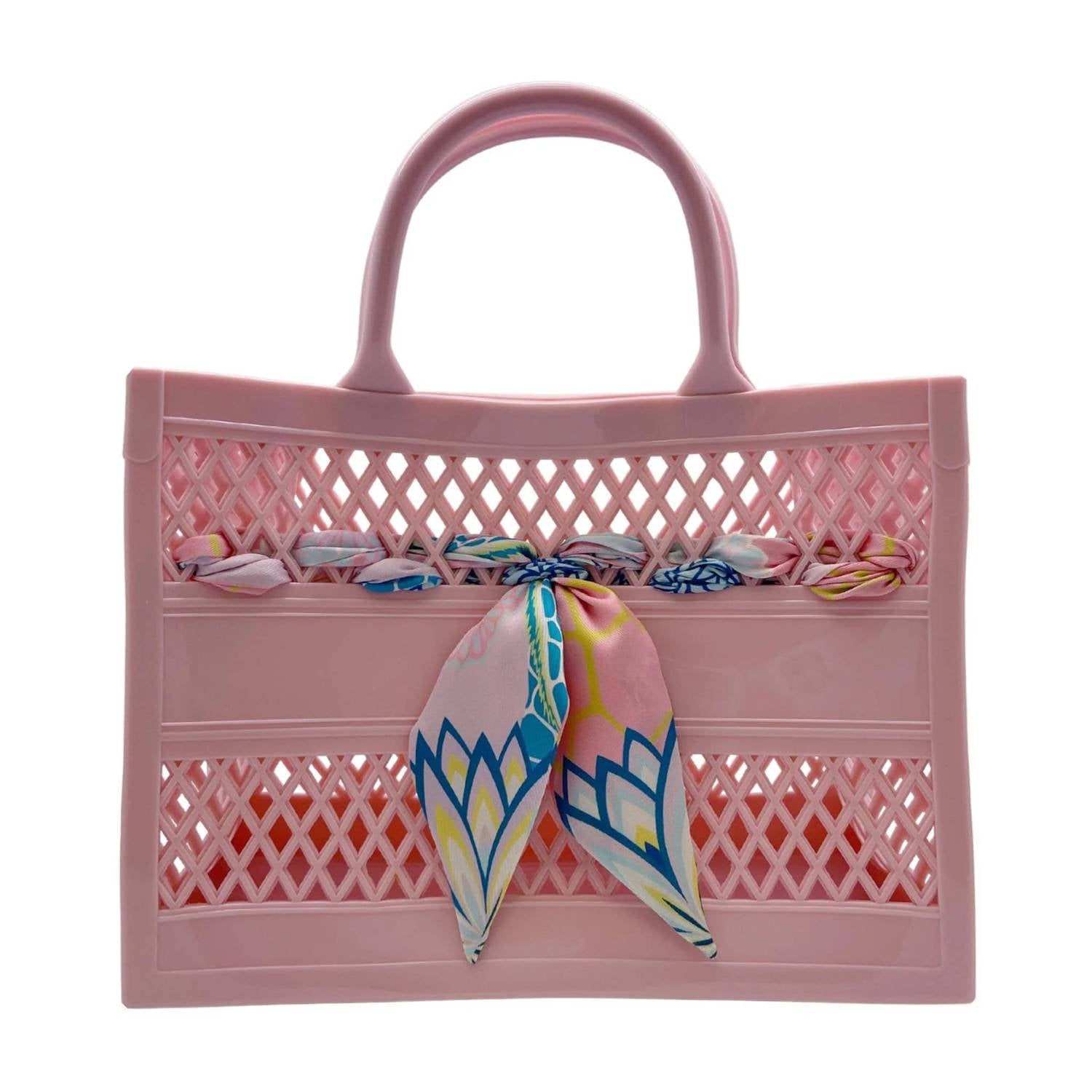 

Женская сумка-тоут Soleil Cutout Jelly в розовом цвете Cthru, Розовый, Женская сумка-тоут Soleil Cutout Jelly в розовом цвете Cthru