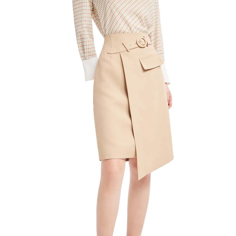 

Юбка Lily Chic Irregular skirt, бежевый