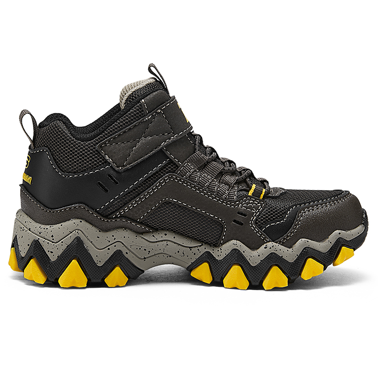 Skechers Kids Кроссовки Slip Resistant, Abrasion Resistant, Thermal Knee High Kids' Boots Black Yellow Kids' — фото 2