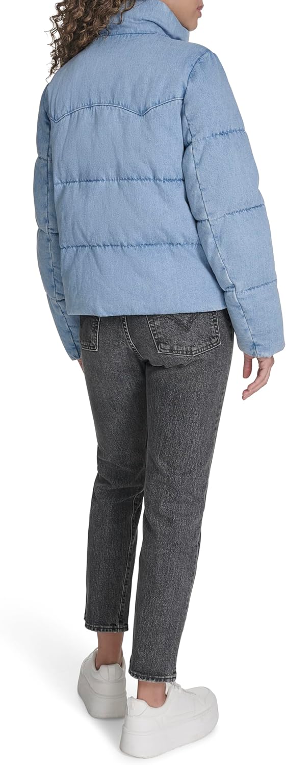 Женская джинсовая куртка Levi's Western Denim, Light Wash Denim — фото 4