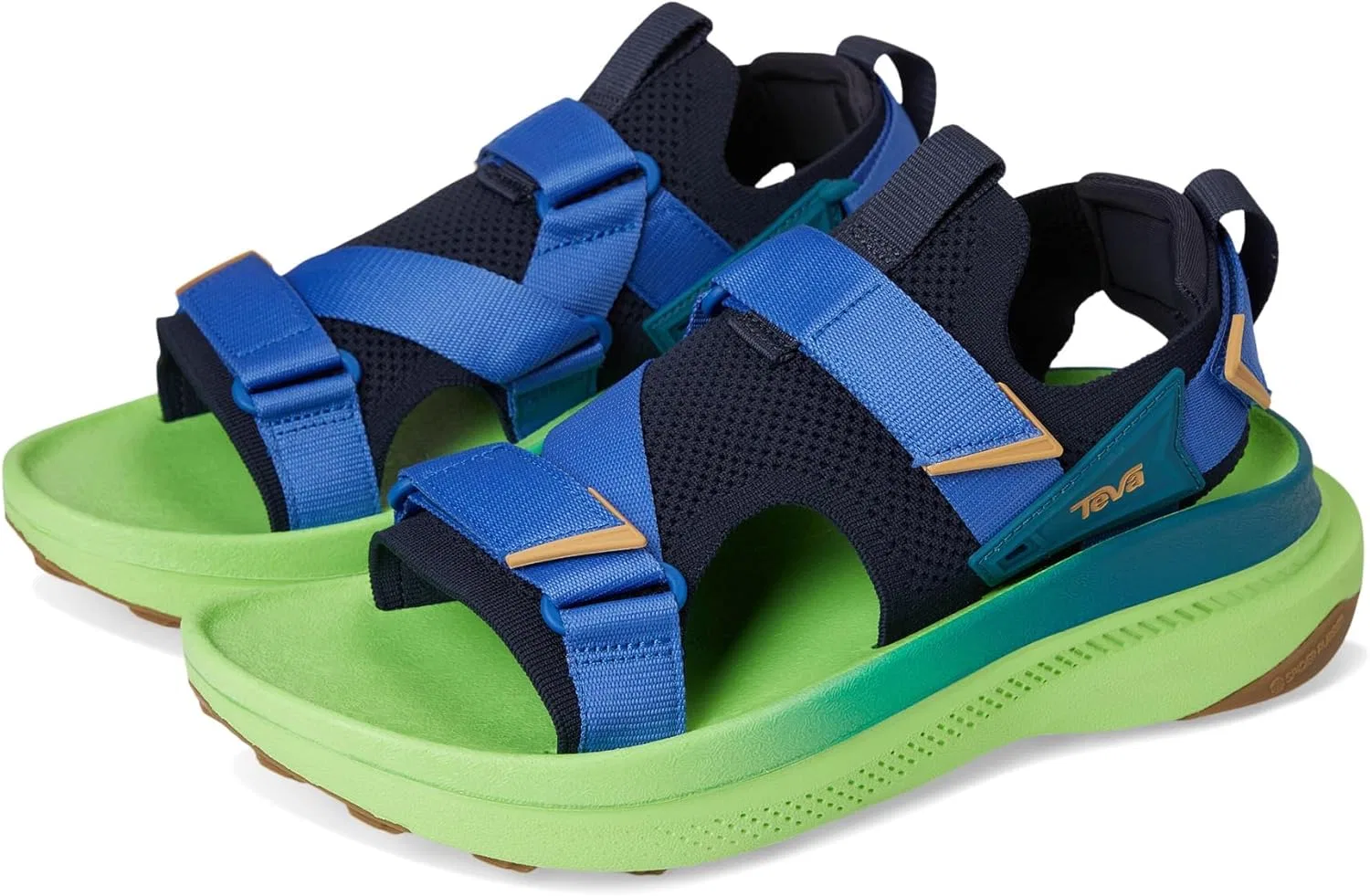 Мужские кроссовки Teva Aventrail, Total Eclipse Green Flash 1