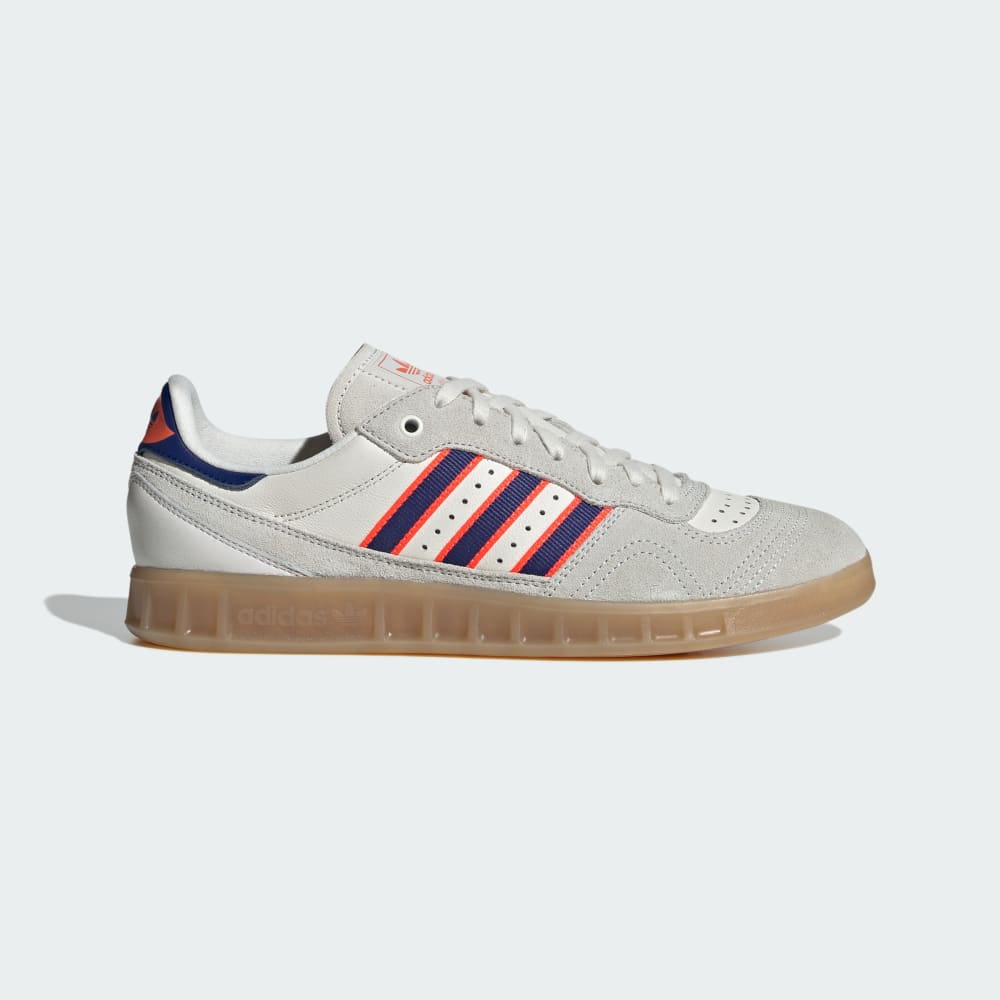 

Кроссовки Adidas Handball Top RM Shoes, цвет Crystal White/Victory Blue/Solar Red