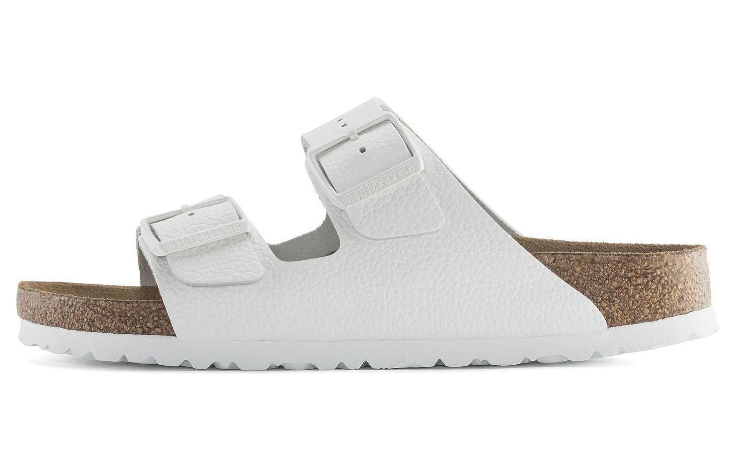 Birkenstock Arizona Шлепанцы с мягкой стелькой унисекс, White