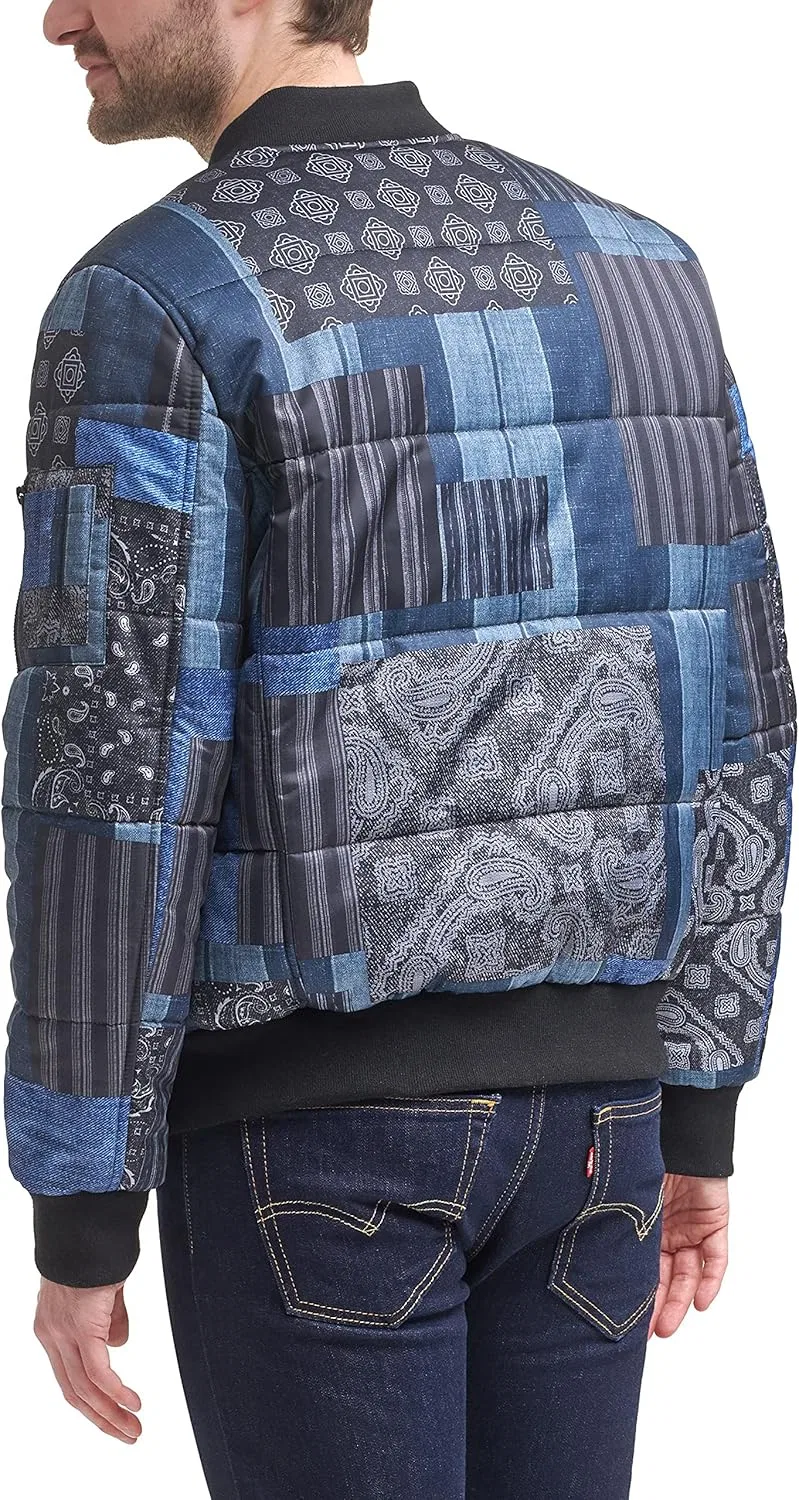 Мужская стеганая куртка-бомбер Levi's — фото 2